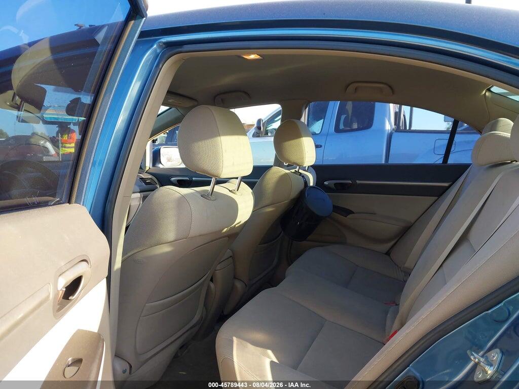 JHMFA36249S014498 2009 HONDA CIVIC HYBRID photo no. 8