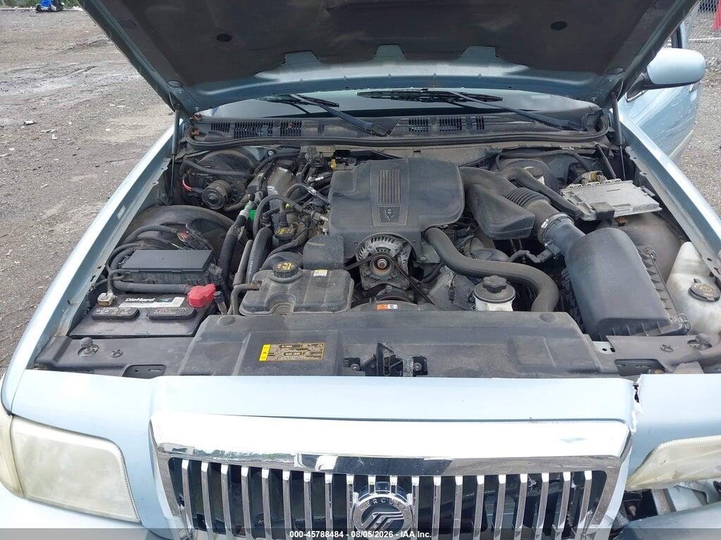 2MEHM75V09X623202 2009 MERCURY GRAND MARQUIS photo no. 10