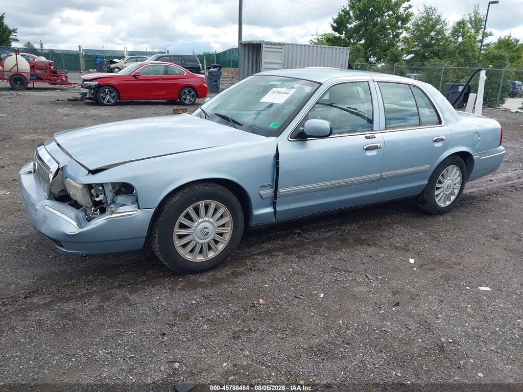 2MEHM75V09X623202 2009 MERCURY GRAND MARQUIS photo no. 2