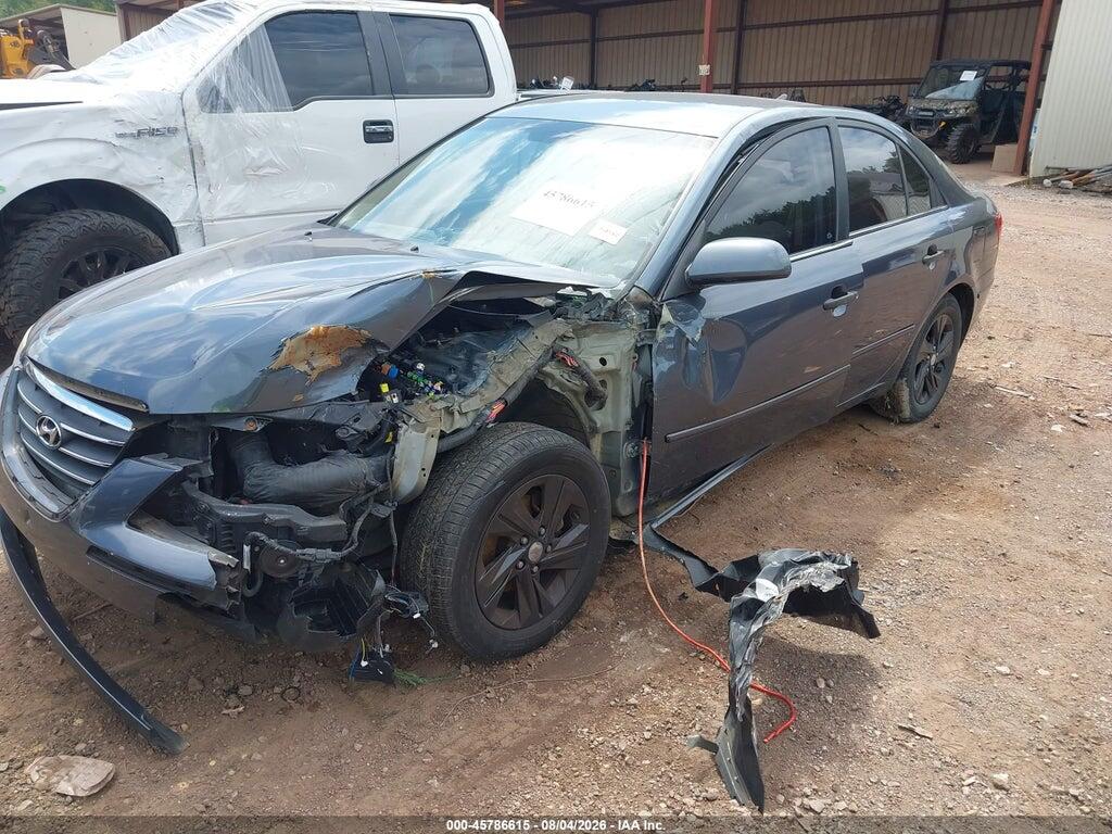 5NPET46C49H500331 2009 HYUNDAI SONATA photo no. 2