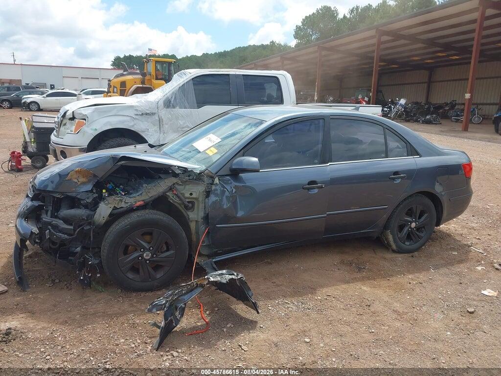 5NPET46C49H500331 2009 HYUNDAI SONATA photo no. 6