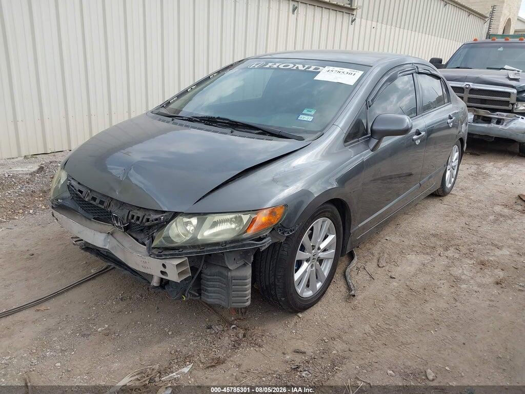 2HGFA16559H304905 2009 HONDA CIVIC photo no. 2
