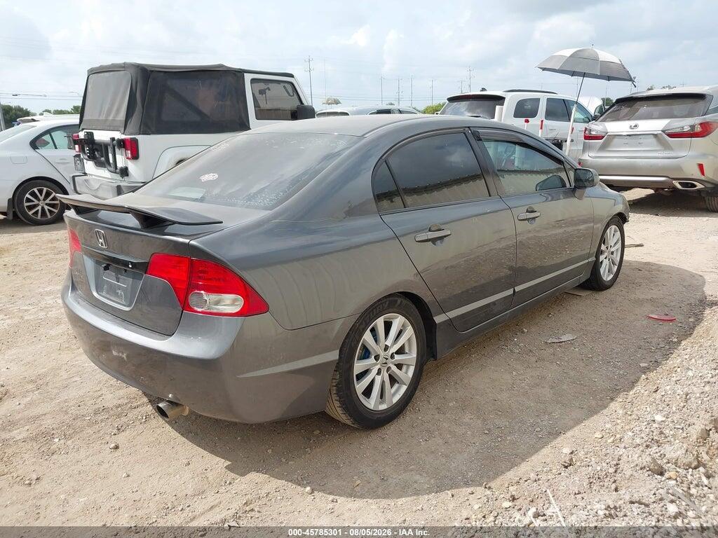 2HGFA16559H304905 2009 HONDA CIVIC photo no. 4