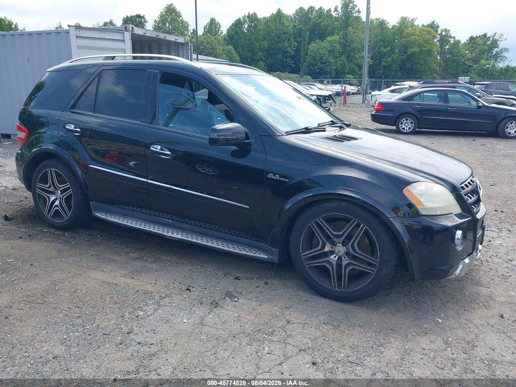 2009 MERCEDES-BENZ ML 63 AMG 4JGBB77E99A483486
