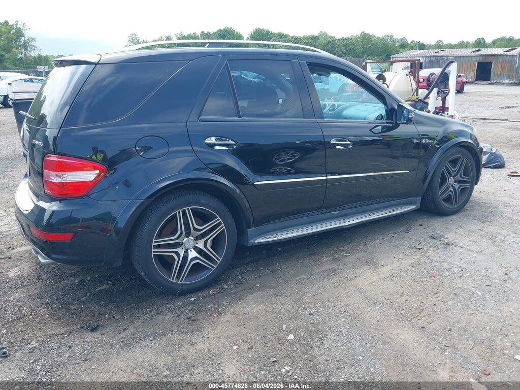 4JGBB77E99A483486 2009 MERCEDES-BENZ ML 63 AMG photo no. 4
