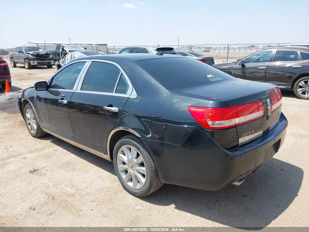 3LNHL2GC2AR606936 2010 LINCOLN MKZ photo no. 3