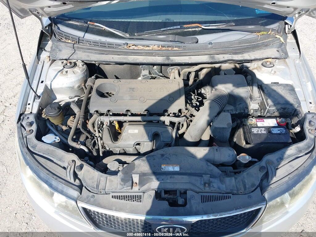 KNAFW4A3XA5140177 2010 KIA FORTE photo no. 10