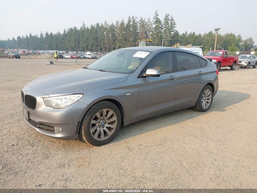 WBASN4C53AC209545 2010 BMW 550I GRAN TURISMO photo no. 2