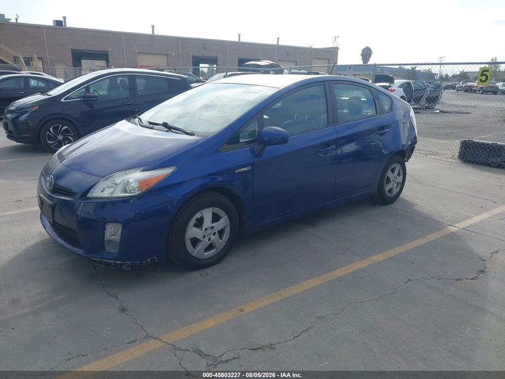 JTDKN3DU5A0240445 2010 TOYOTA PRIUS photo no. 2