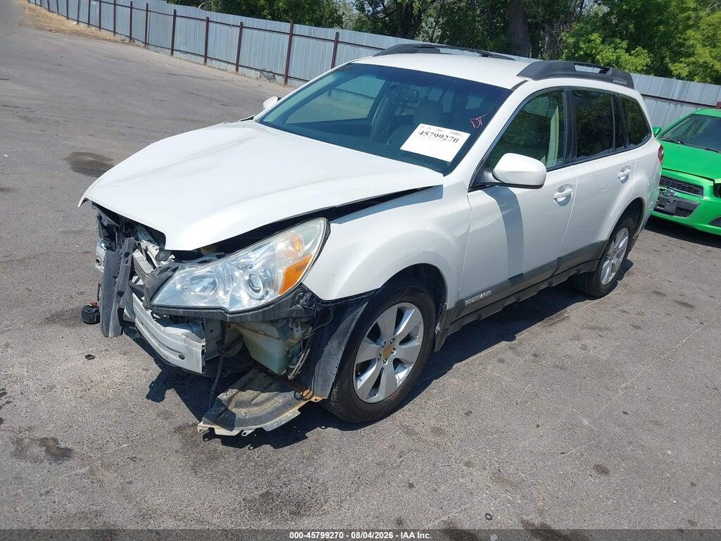 4S4BRCCC4A3321458 2010 SUBARU OUTBACK photo no. 2