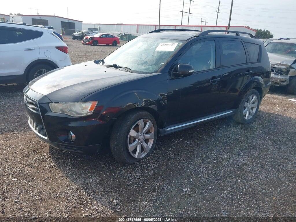 JA4JS4AX9AZ003679 2010 MITSUBISHI OUTLANDER photo no. 2