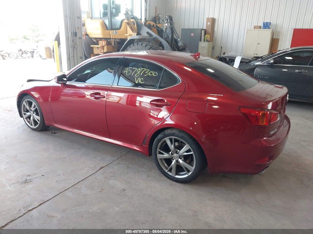 JTHBF5C20A5118912 2010 LEXUS IS 250 photo no. 3