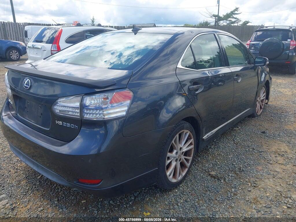 JTHBB1BA3A2034002 2010 LEXUS HS 250H photo no. 4