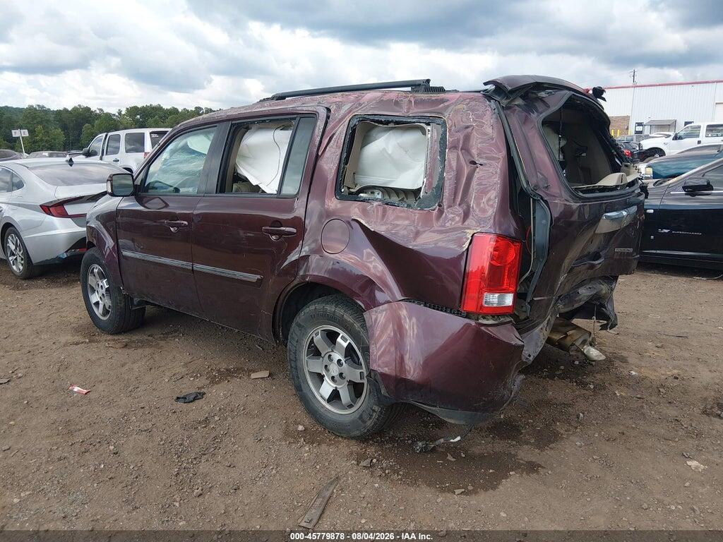 5FNYF3H98AB020568 2010 HONDA PILOT photo no. 3