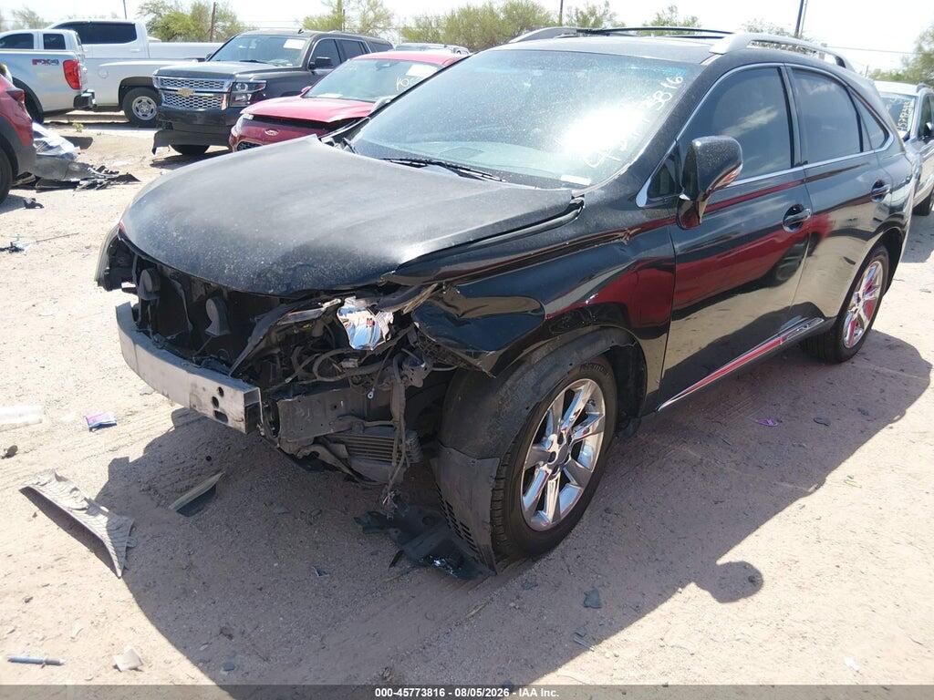 2T2ZK1BA3AC012336 2010 LEXUS RX 350 photo no. 2