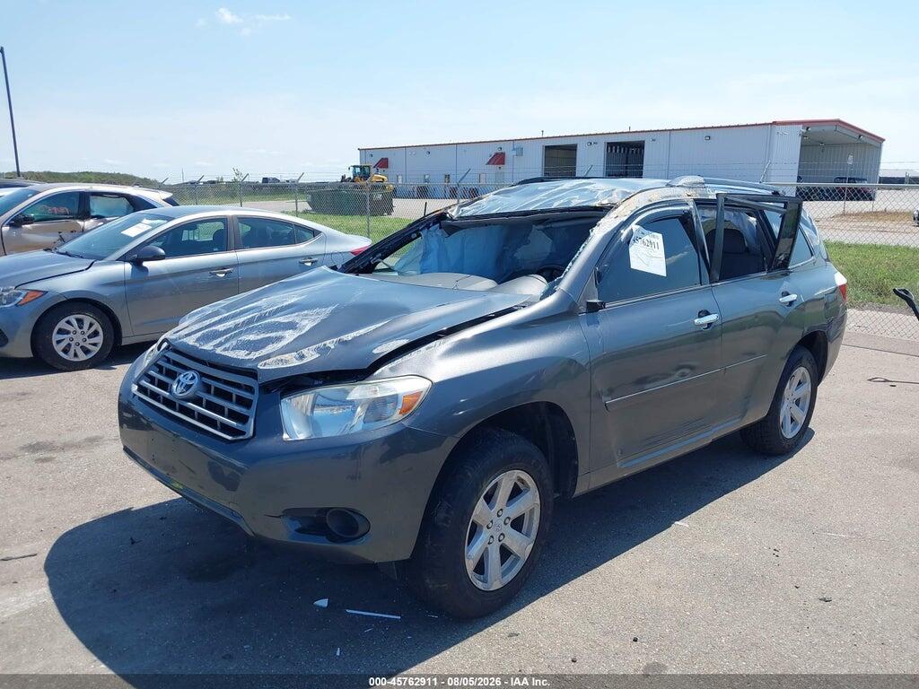 5TDZA3EH8AS005708 2010 TOYOTA HIGHLANDER photo no. 2