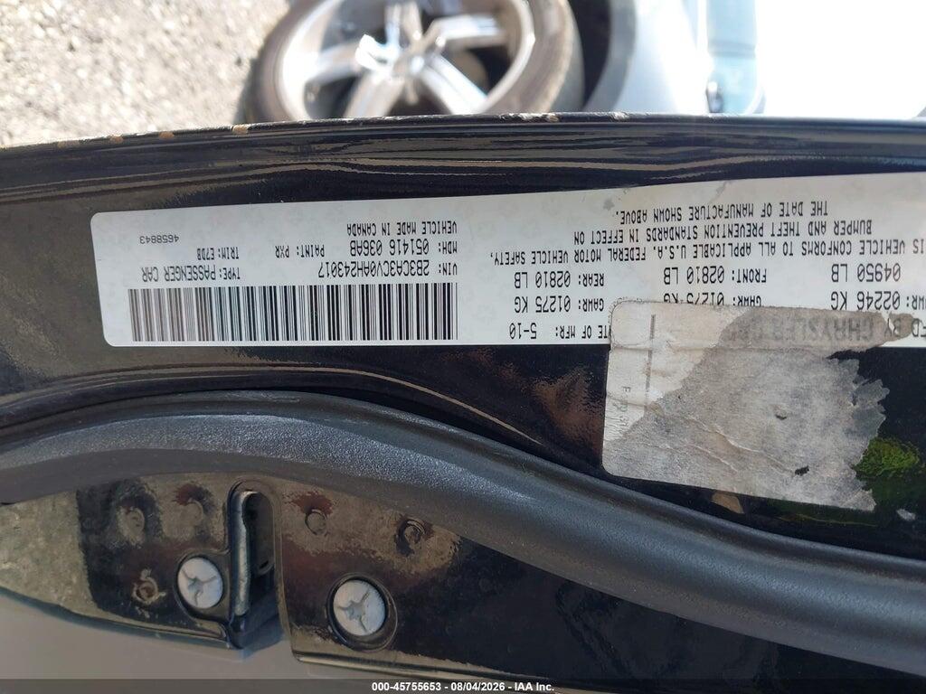 2B3CA3CV0AH243017 2010 DODGE CHARGER photo no. 9