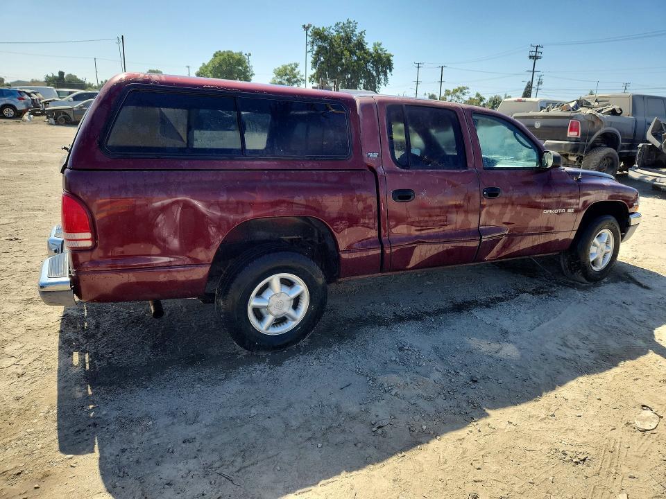 1B7GL2AN7YS691359 2000 DODGE DAKOTA photo no. 3