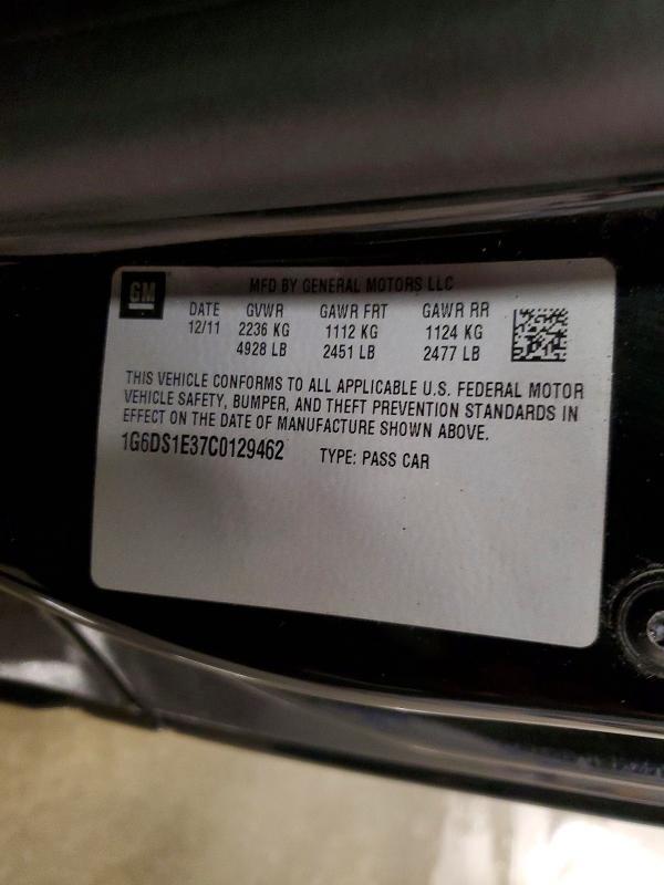 2012 CADILLAC CTS PREMIUM COLLECTION — Фото 12 из 12