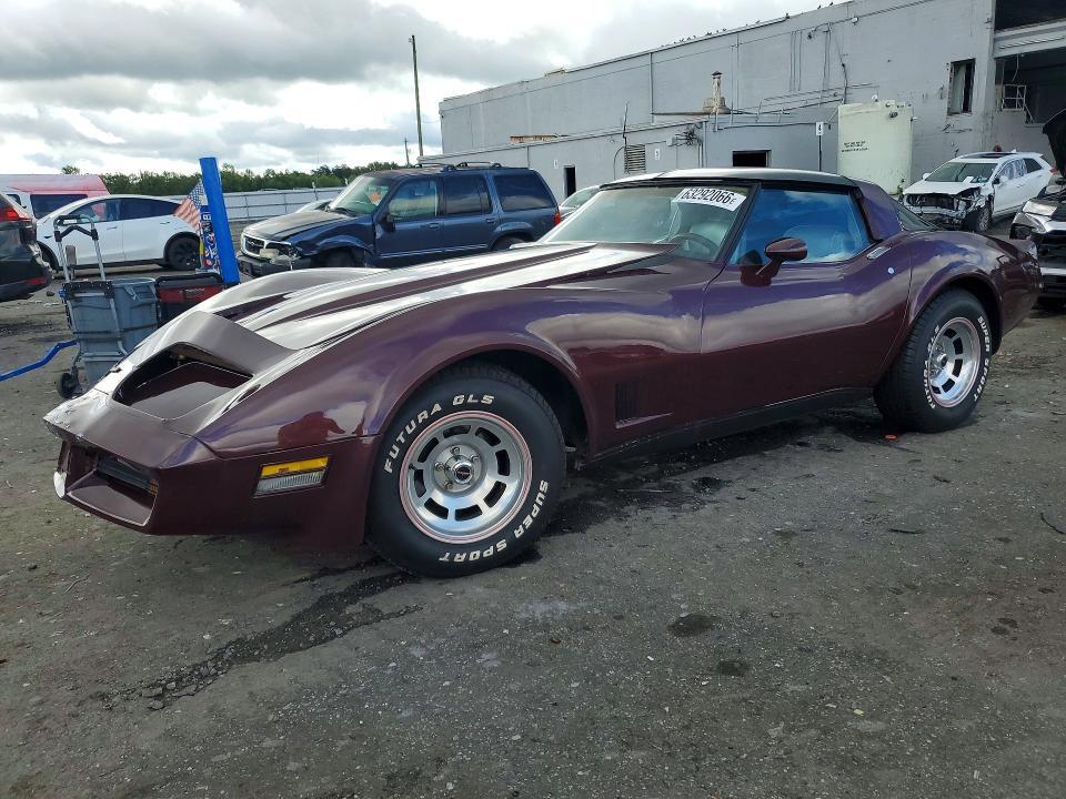 1981 CHEVROLET CORVETTE 1G1AY876XBS415686