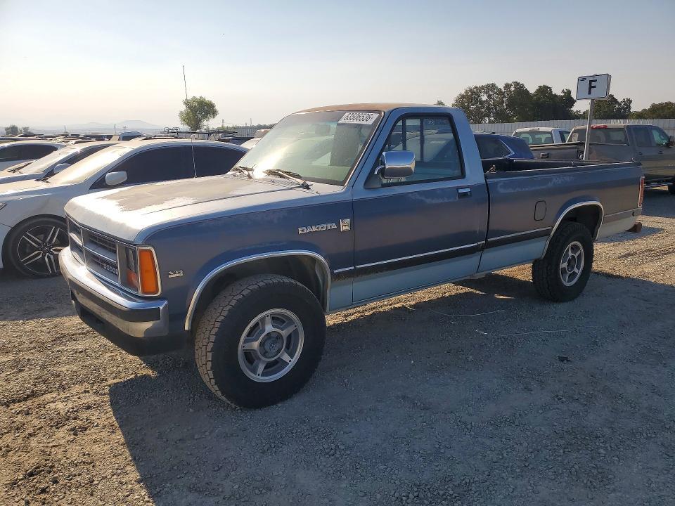 1987 DODGE DAKOTA 1B7GR14M6HS473750