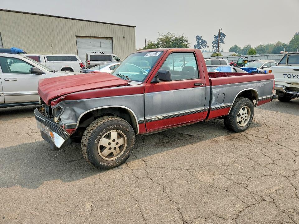 1992 CHEVROLET S TRUCK 1GCCT14Z9N8210270