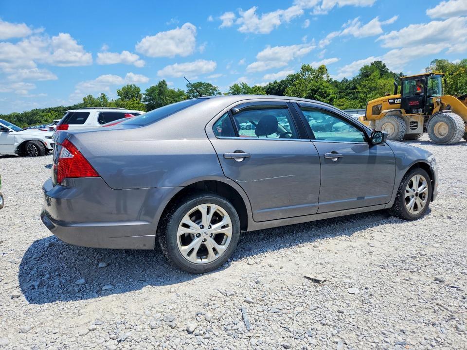 3FAHP0HA0CR410609 2012 FORD FUSION photo no. 3