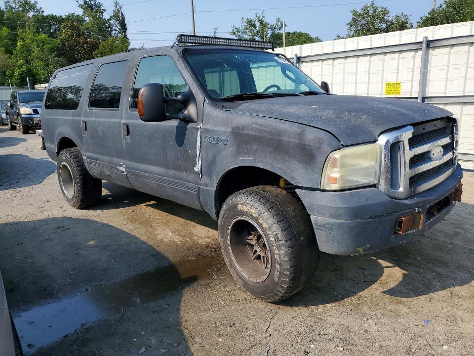 1FMNU40L65EB25750 2005 FORD EXCURSION photo no. 4