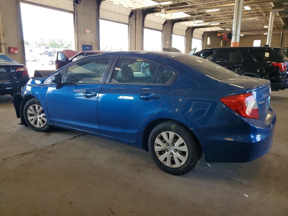 19XFB2F53CE038756 2012 HONDA CIVIC photo no. 2