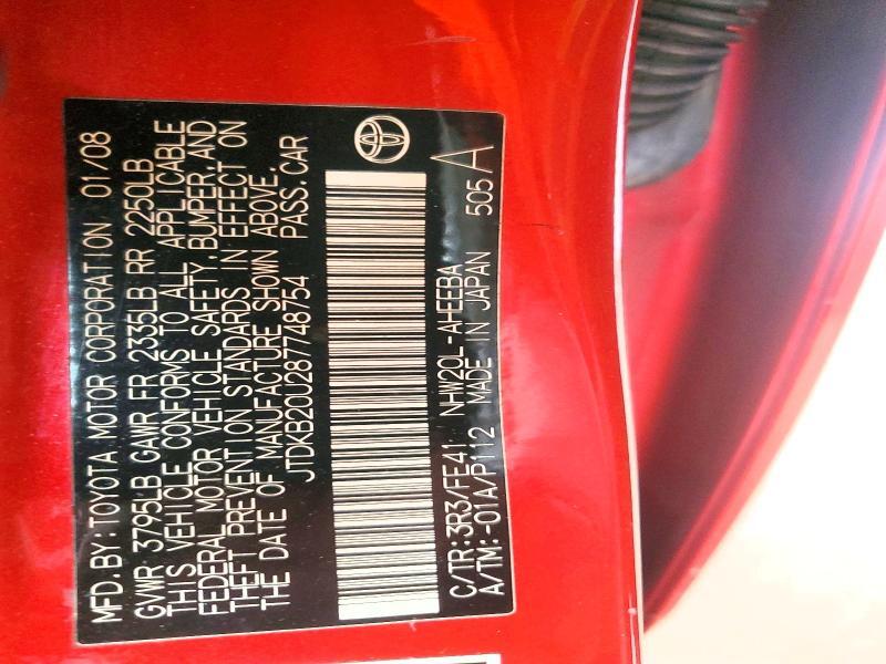 2008 TOYOTA PRIUS BASE — Фото 12 из 12
