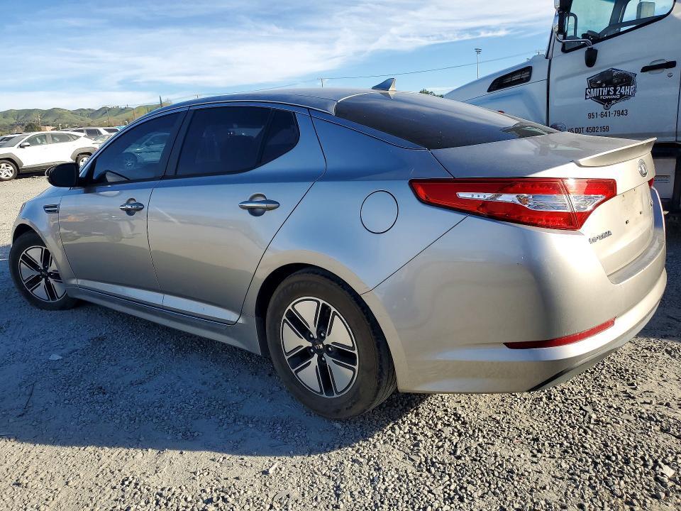 KNAGM4ADXC5033149 2012 KIA OPTIMA HYBRID photo no. 2