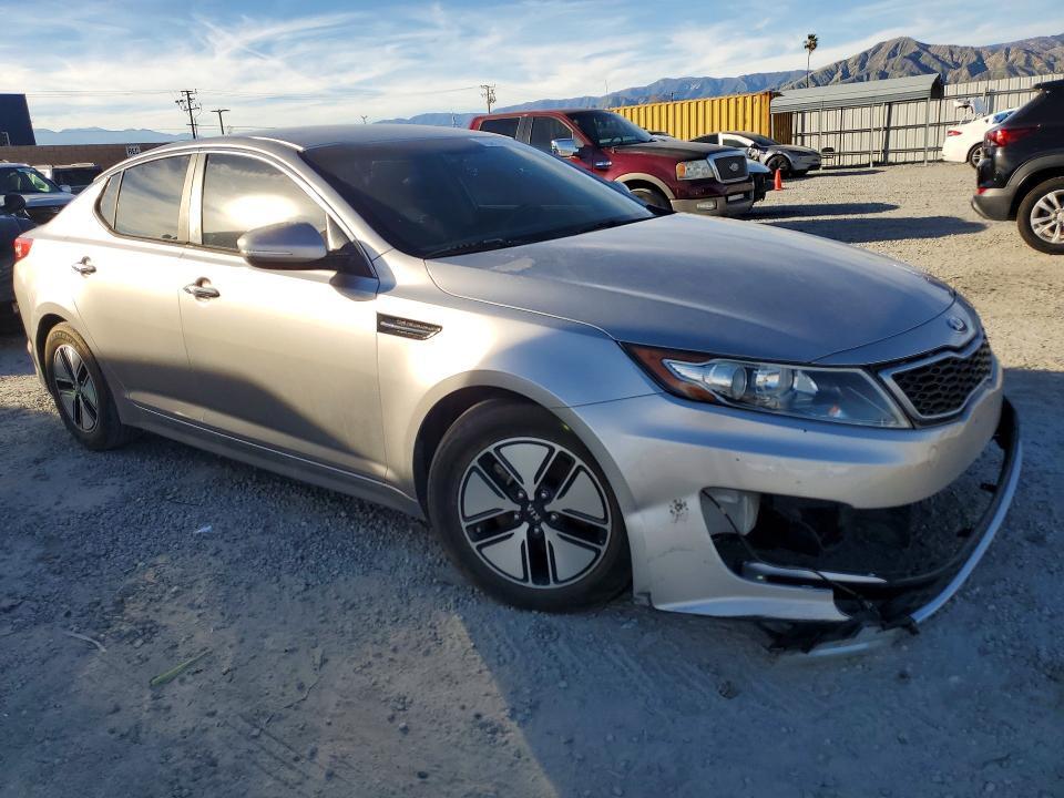 KNAGM4ADXC5033149 2012 KIA OPTIMA HYBRID photo no. 4