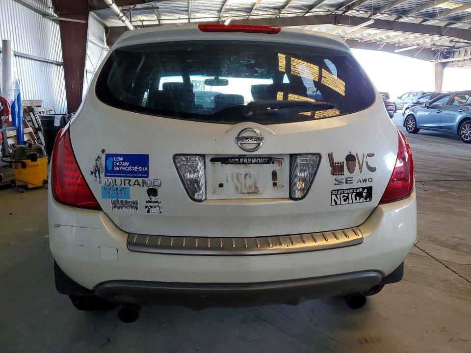 JN8AZ08W76W548252 2006 NISSAN MURANO photo no. 6