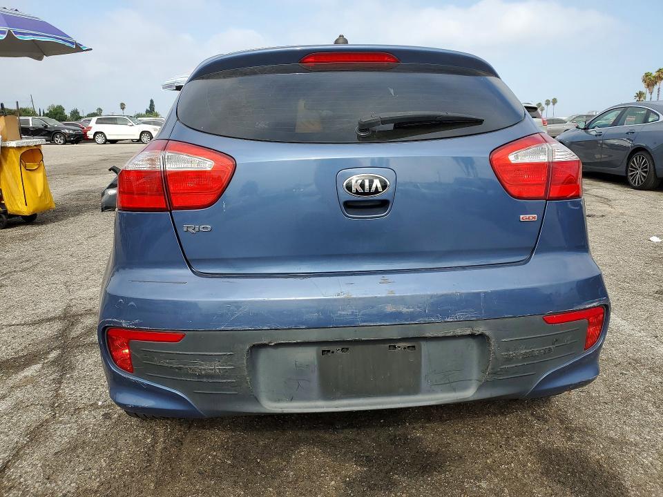 KNADM5A33G6678354 2016 KIA RIO photo no. 6