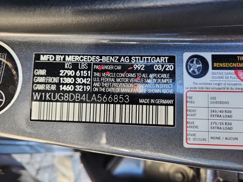 2020 MERCEDES-BENZ S 560 — Фото 12 из 12