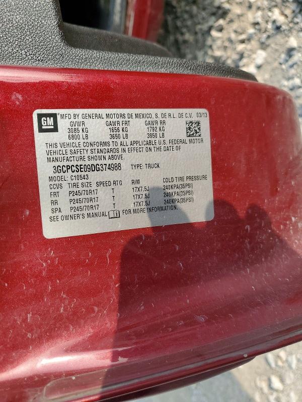 2013 CHEVROLET SILVERADO C1500 LT — Фото 12 из 12