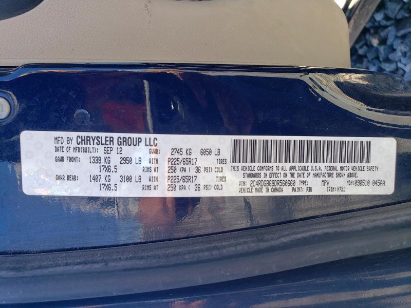 2013 DODGE GRAND CARAVAN SE — Фото 13 из 13