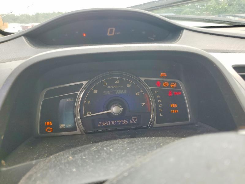 2010 HONDA CIVIC HYBRID — Фото 9 из 12