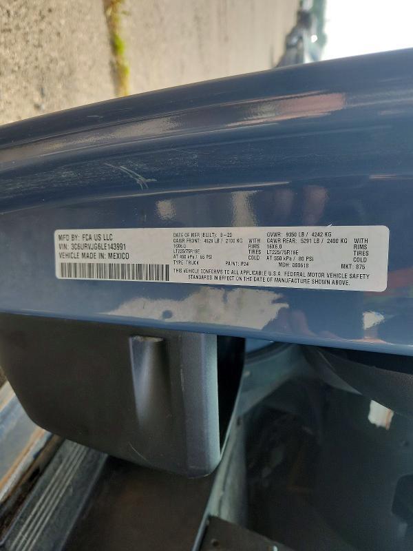 2020 RAM PROMASTER 3500 3500 HIGH — Фото 12 из 12
