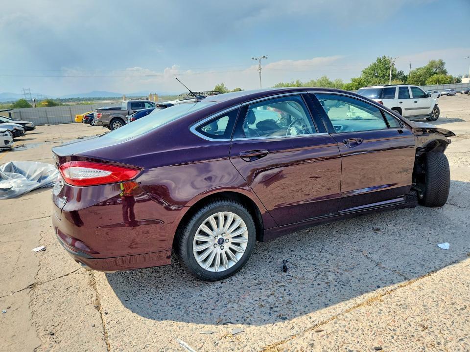 2013 FORD FUSION SE HYBRID — Фото 3 из 13