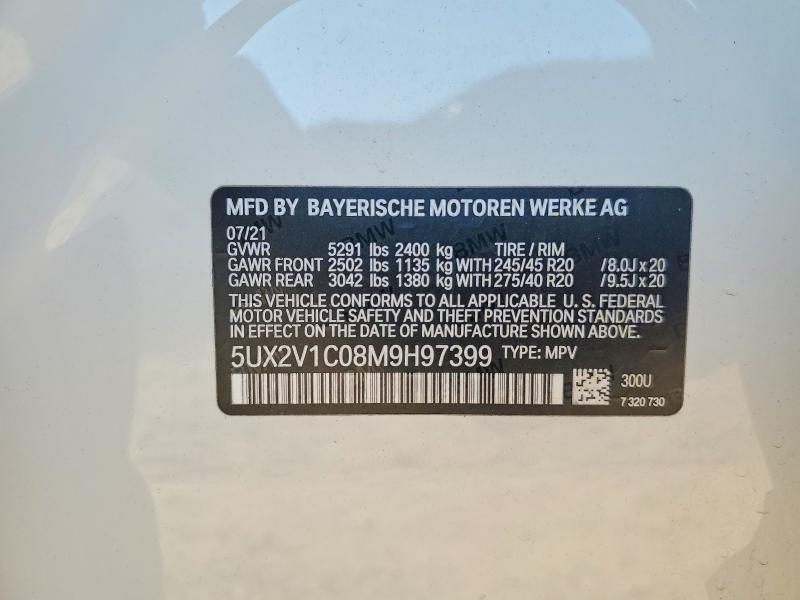 2021 BMW X4 XDRIVE30I — Фото 14 из 14