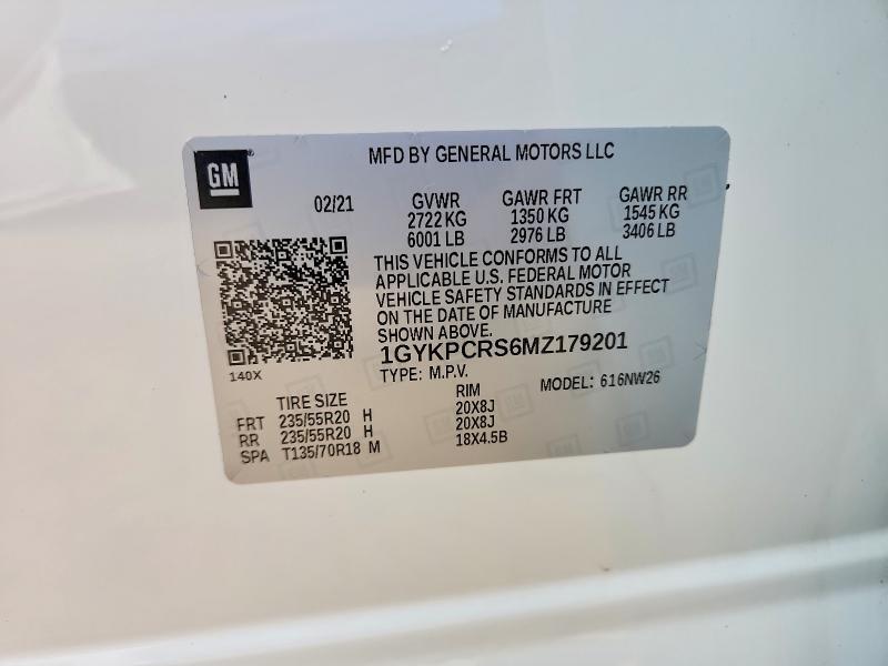 2021 CADILLAC XT6 PREMIUM LUXURY — Фото 12 из 12