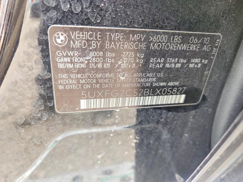 2011 BMW X6 XDRIVE35I — Фото 13 из 13