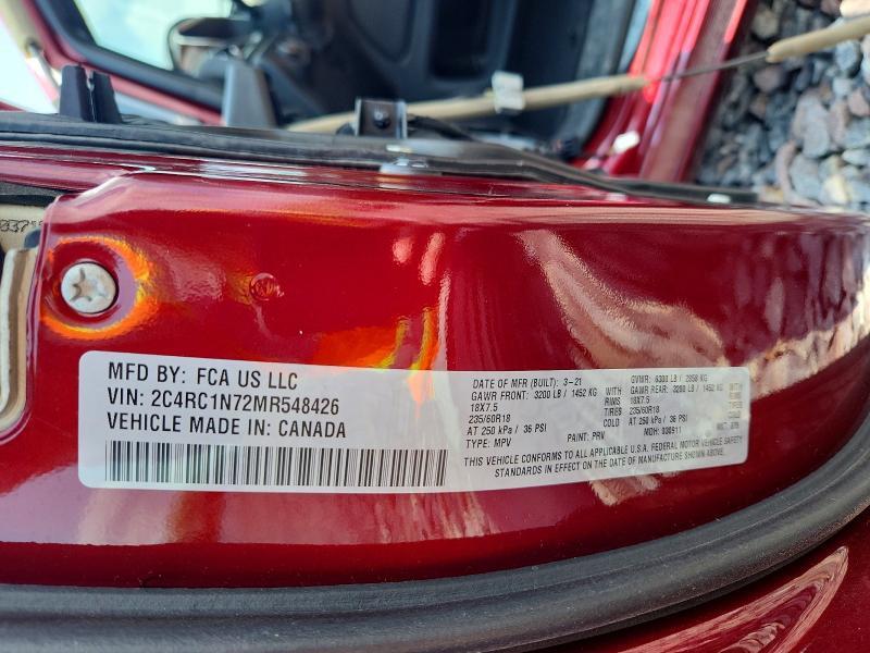 2021 CHRYSLER PACIFICA HYBRID PINNACLE — Фото 13 из 13