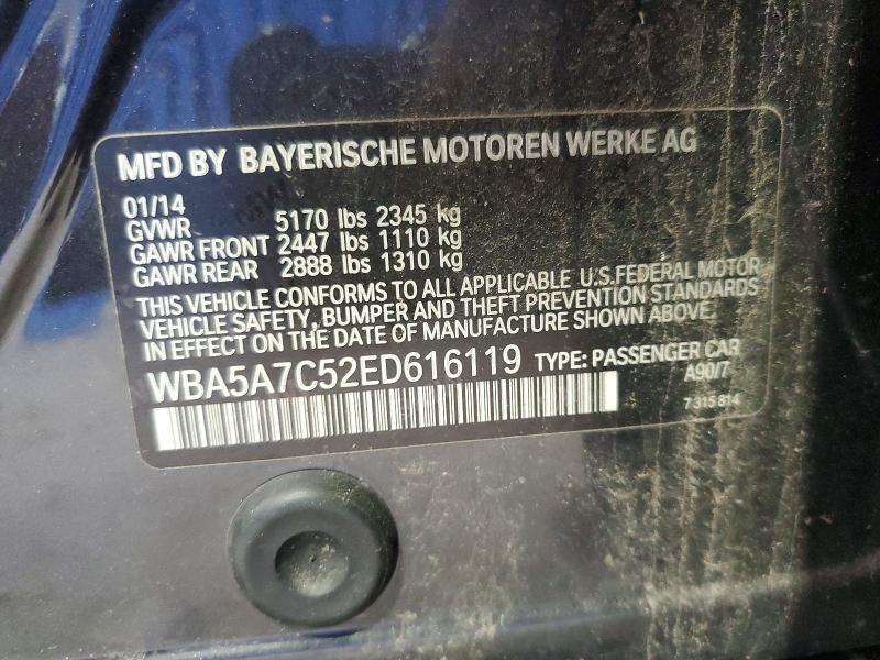 2014 BMW 528 XI — Фото 12 из 12