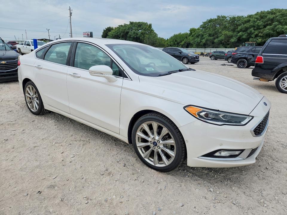 2017 FORD FUSION TITANIUM — Фото 4 из 12