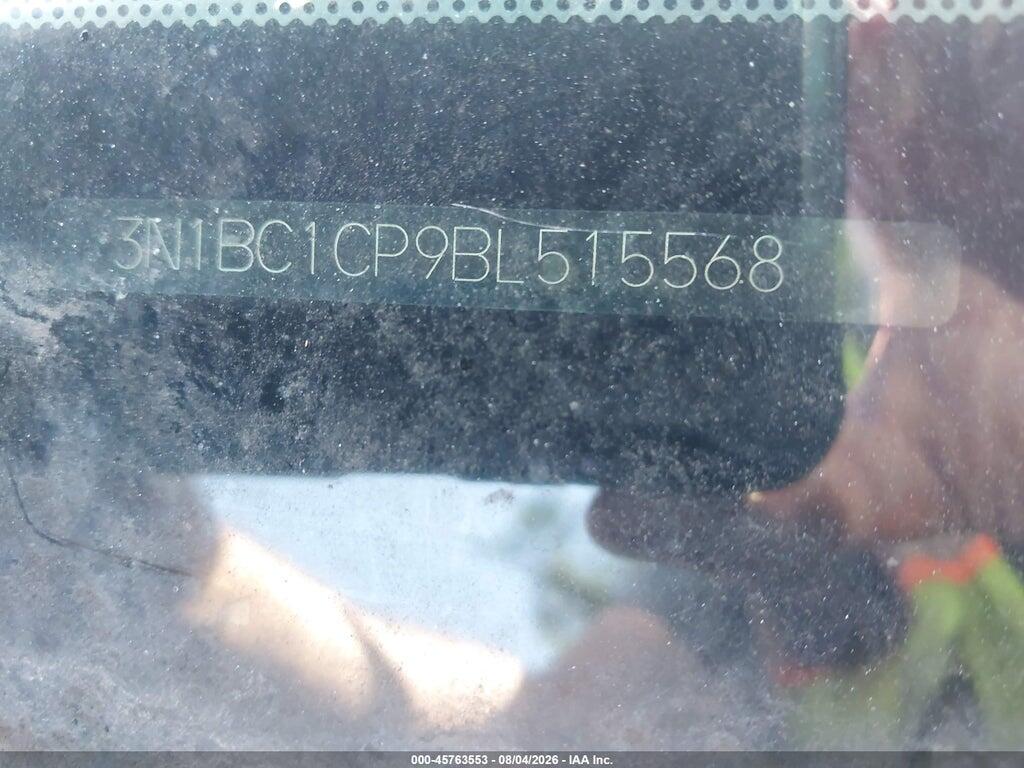 3N1BC1CP9BL515568 2011 NISSAN VERSA photo no. 9