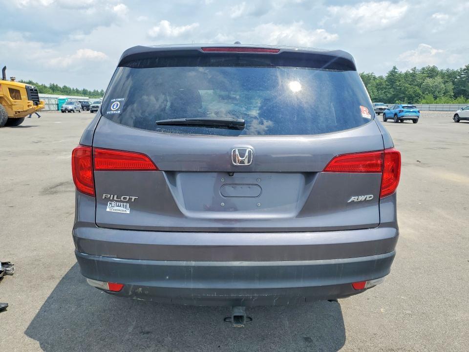 2016 HONDA PILOT EXL — Фото 6 из 14