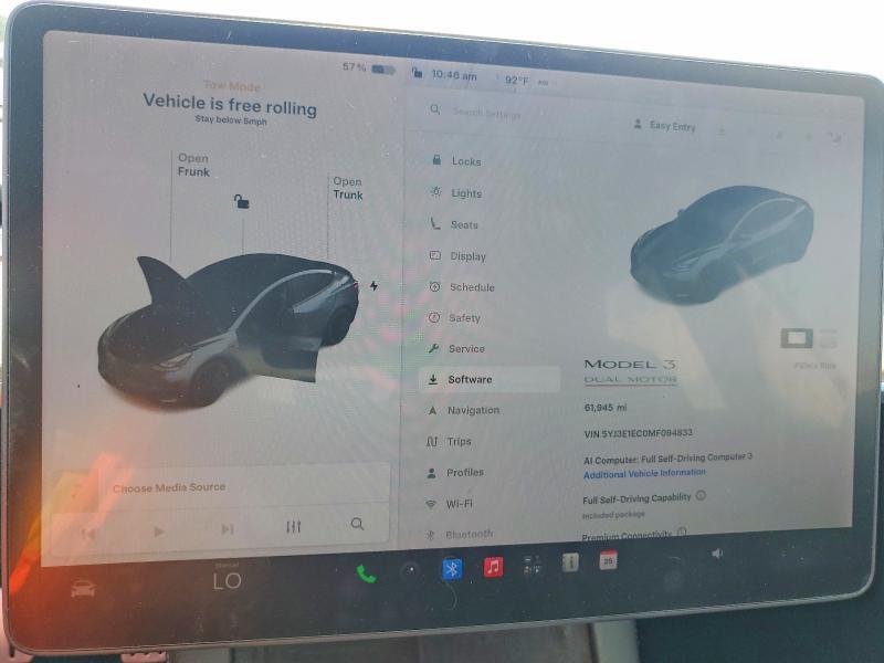 2021 TESLA MODEL 3 — Фото 9 из 12