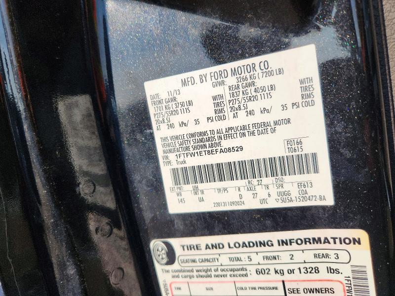 2014 FORD F150 SUPERCREW — Фото 12 из 12